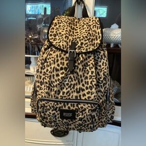 Victoria's Secret PINK backpack with 3outside zip close pockets